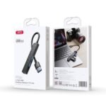 XO-HUB014A מפצל 4IN1 USB To USB + קורא כרטיסים