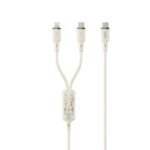 ⁦XO-NB-Q262 כבל 2IN1 Type-C To Type-C/Lightning 100W⁩ – תמונה ⁦2⁩