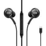 ⁦Samsung AKG Type-C אוזניות חוטיות שחור יבואן רשמי סאני⁩ – תמונה ⁦2⁩