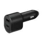 ⁦Samsung Adapter USB-C 45W ראש רכב שחור יבואן רשמי סאני⁩ – תמונה ⁦2⁩