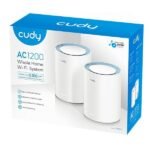 ⁦Cudy AC1200 Wi-Fi Mesh Kit 2 Pack מגדיל טווח אינטרנט יבואן רשמי⁩ – תמונה ⁦2⁩