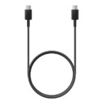 ⁦Samsung Cable Type-C To Type-C 5A כבל טעינה ונתונים עבה במיוחד שחור יבואן רשמי סאני⁩ – תמונה ⁦2⁩