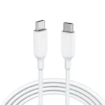 Anker A8856 USB-C To USB-C 100W כבל נתונים יבואן רשמי לבן