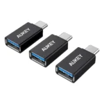 AUKEY שלישיית מתאמים USB To Type-C