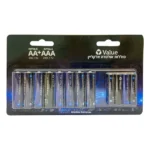Value מארז סוללות אולטרה אלקליין AA-4 / AAA-8
