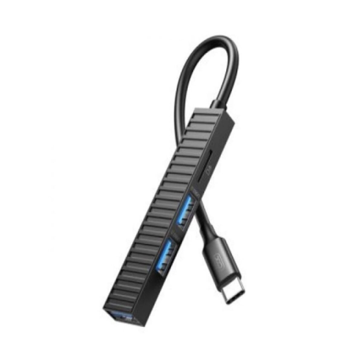⁦XO-HUB014B מפצל 4IN1 Type-C To USB + קורא כרטיסים⁩ – תמונה ⁦2⁩