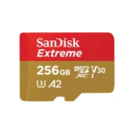 SanDisk Extreme MicroSDXC כרטיס זיכרון 256GB 190MB/s 4K