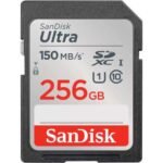 SanDisk Ultra SDXC UHS-I כרטיס זיכרון 256GB 150MB/s