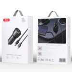 XO-CC55 מטען רכב QC18W + USB12W USB To Lightning