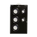 Ninthpro מגן זכוכית לעדשות מצלמה Galaxy S24 Ultra שחור