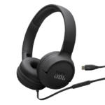 JBL Tune 520C אוזניות קשת חוטיות USB-C יבואן רשמי