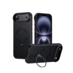 מגן אחורי קארבון iPhone Air מאגסייף עם סטנד